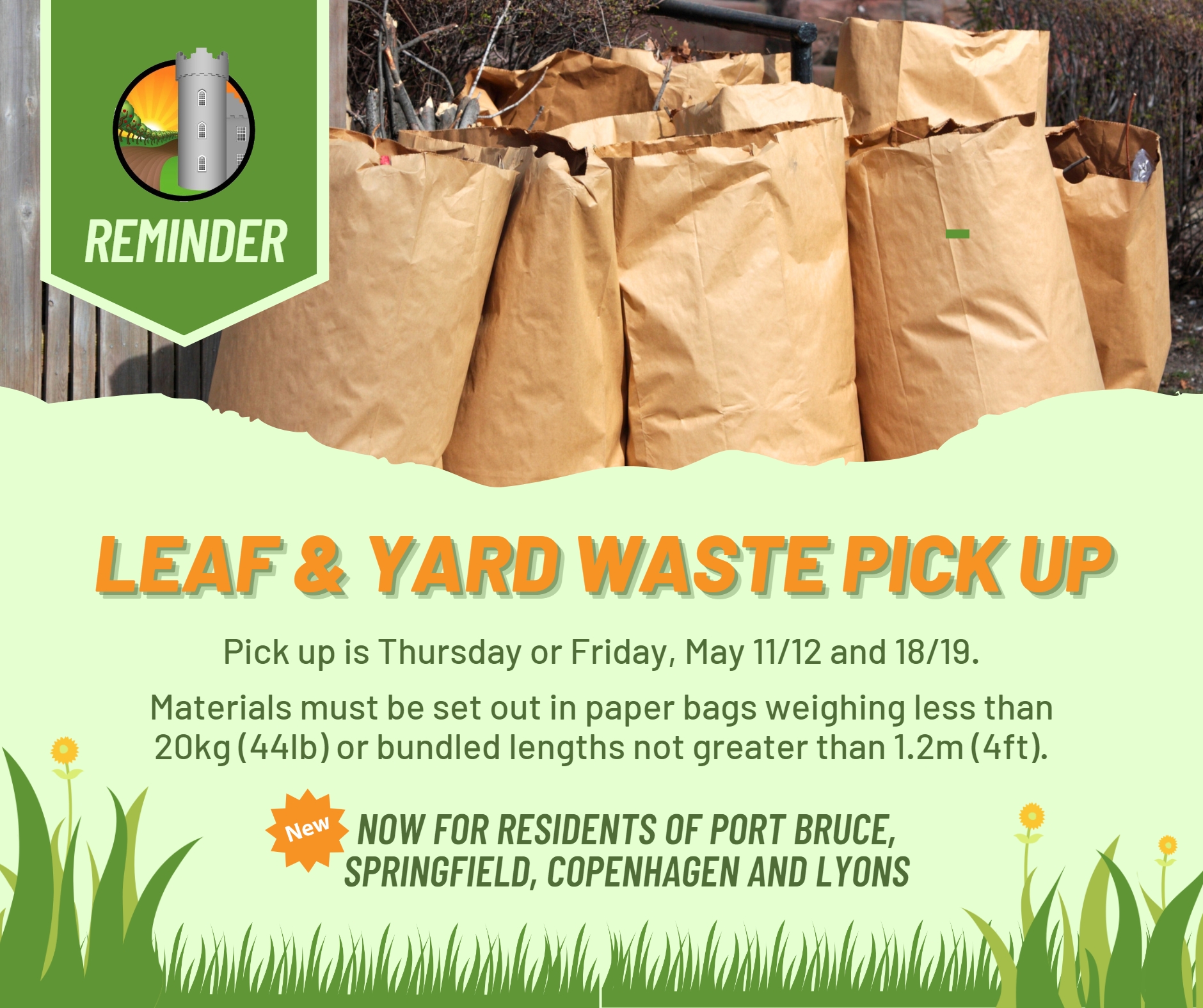 Leaf Yard Waste Collection Spring 2023 Township Of Malahide
