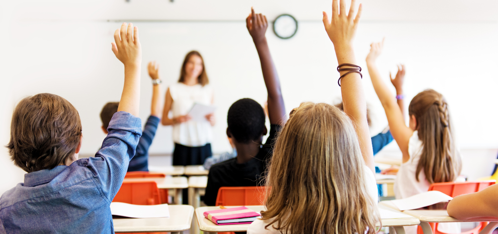 kids in a classroom